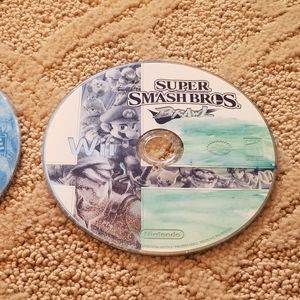 Lot of 4 Nintendo Wii Games Super Smash Bros